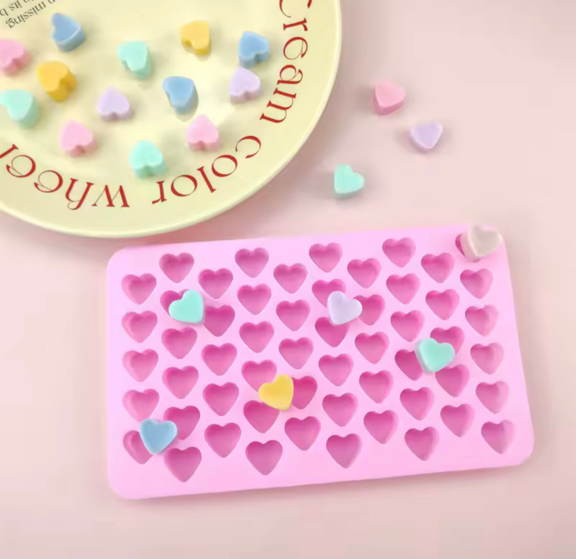 Silicone Heart Shape Chocolate Mold, Cake Decorating Tools, Silicone Love Chocolate Molds Silicone Heart Shape Chocolate Mold, Cake Decorating Tools, Silicone Love Chocolate Molds